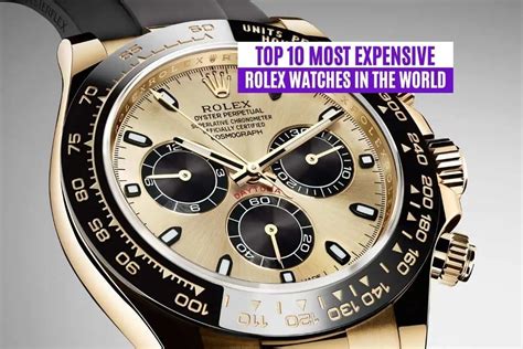 rolex mas caro del mundo 2017|17 Most Expensive Rolex Watches: The Ultimate List (Ranking).